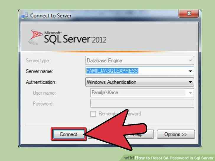 Image intitulé de Réinitialisation de Mot de passe dans Sql Server à l